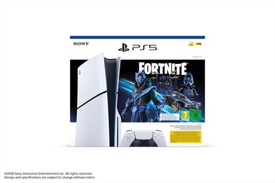 SONY COMPUTER - BUNDLE CONSOLE PS5® - COBALT STAR DI FORTNITE®-white