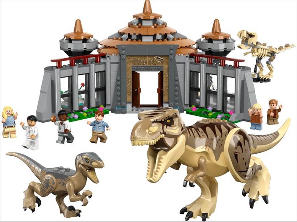 "LEGO - JURASSIC WORLD Centro visitatori - 76961-Multicolore"