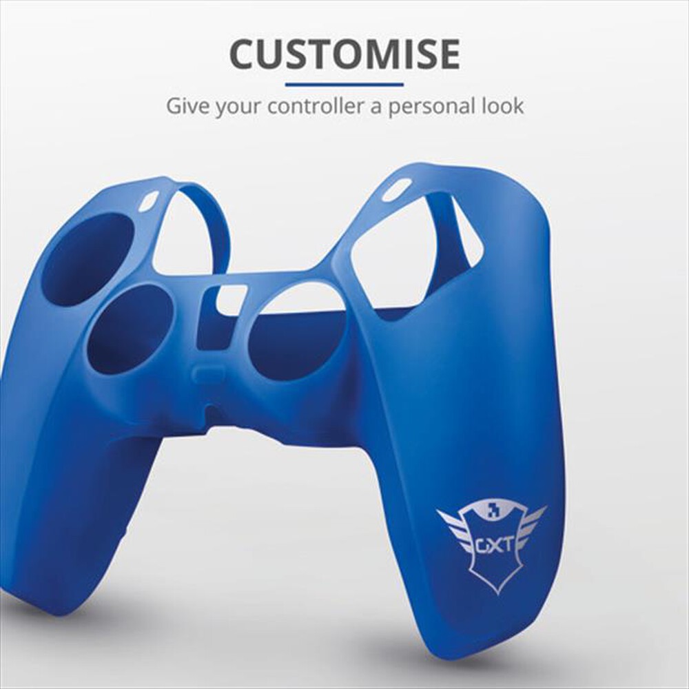 "TRUST - GXT748 CONTROLLER SLEEVE PS5 -BLUE-Blue"