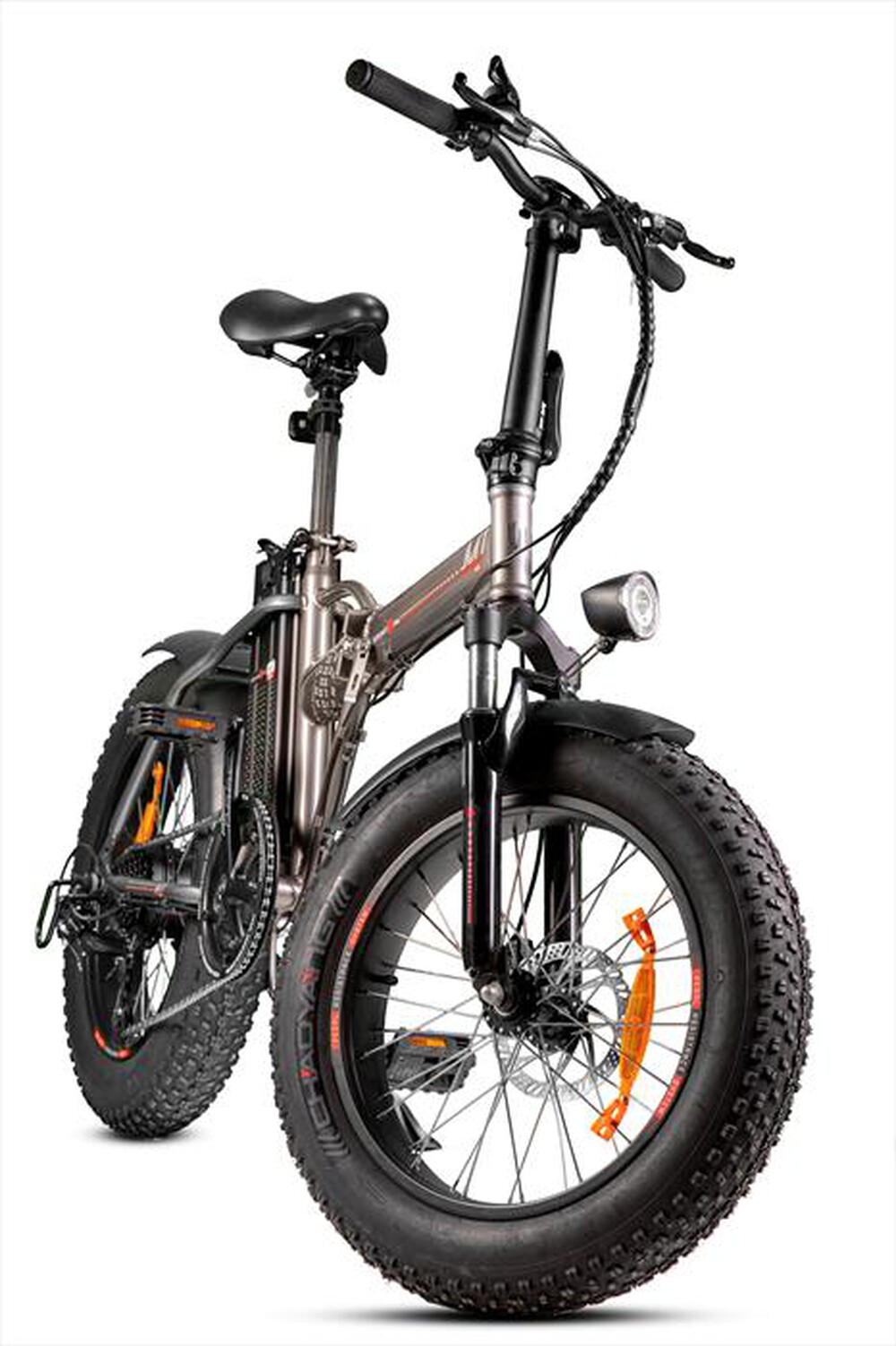 "SMARTWAY - Fat bike SMWM1PLUS-21-Titanio"