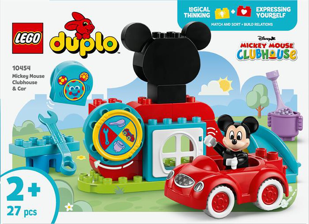 Immagine del prodotto LEGO - DUPLO DISNEY TM La casa e l&rsquo;auto di Topolino 10454