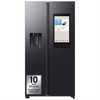 SAMSUNG - Frigorifero side by side RS90F66BEFEF Classe E-Matte black