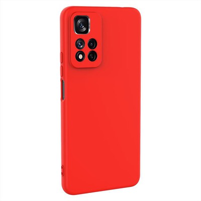XIAOMI - Custodia in silicone per Xiaomi Note 11 Pro+ 11i-Rosso