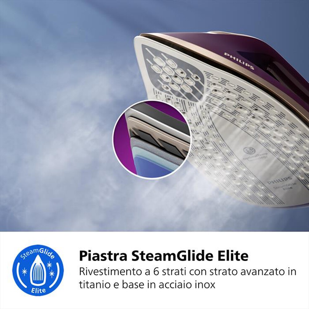 Immagine del prodotto PHILIPS - Ferro da stiro PERFECTCARE SERIE 7000 PSG7200/20-Blu