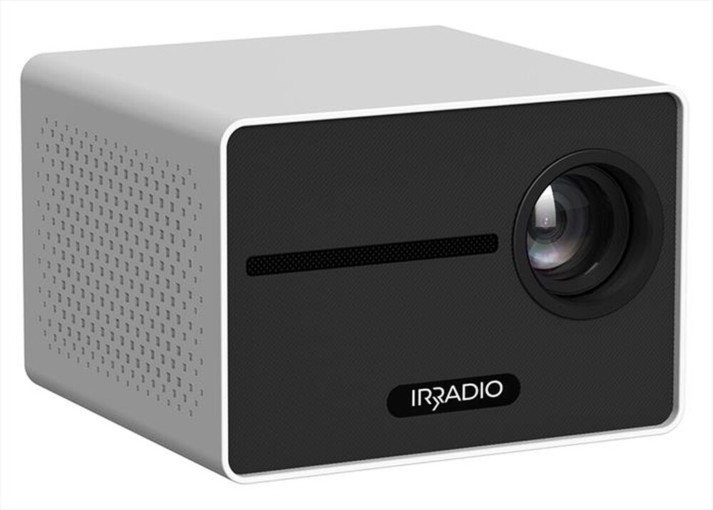 "IRRADIO - Videoproiettore LCD 2000HDW 2500LUM-Bianco/Nero"