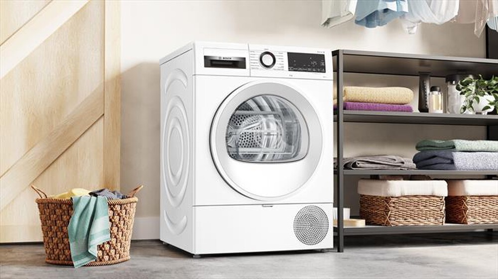 "BOSCH - Asciugatrice WQG233D1IT - 8 Kg - A+++-Bianco"