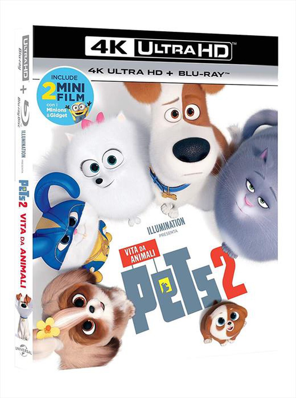 "UNIVERSAL PICTURES - Pets 2 - Vita Da Animali (4K Ultra Hd+Blu-Ray)"