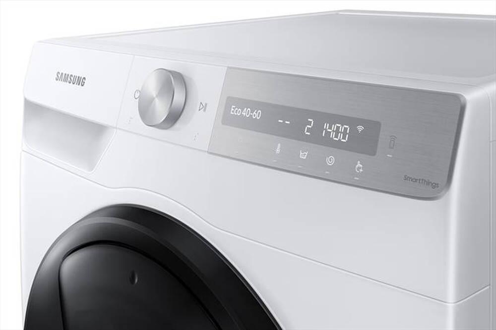 "SAMSUNG - Lavatrice WW10T754DBH/S3 ULTRAWASH AI CONTROL-BIANCO CON OBLO' Shiny Black"