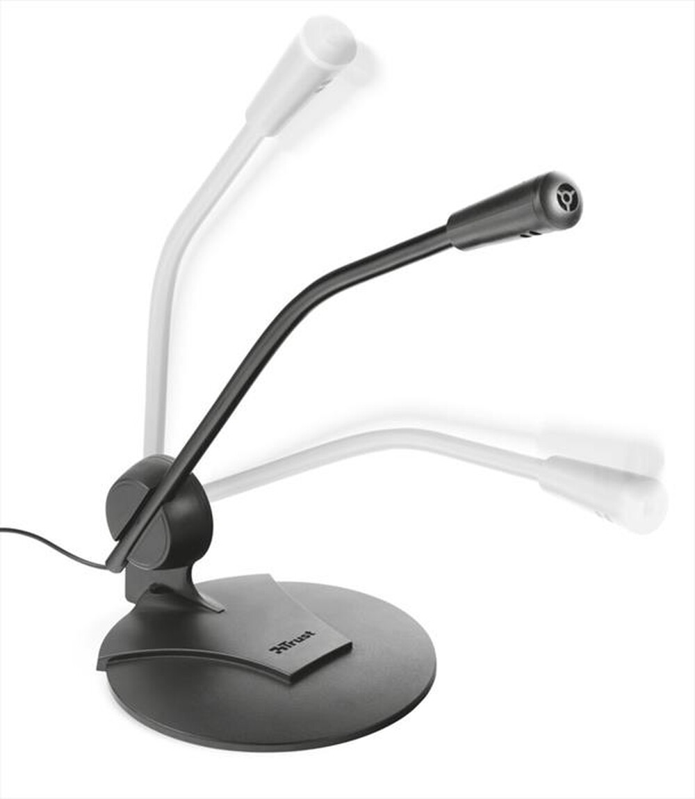 "TRUST - Primo Desk Mic-Black"