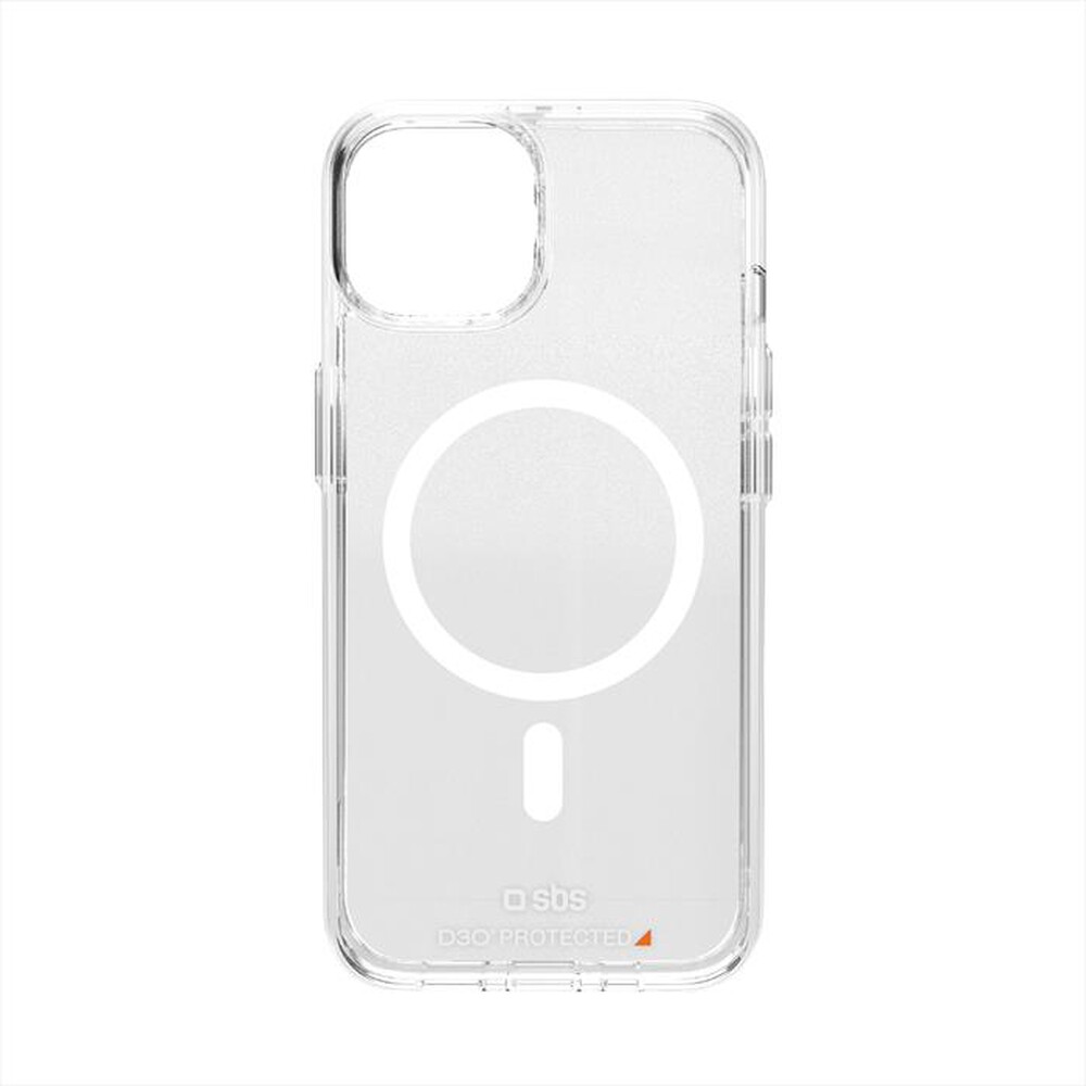 "SBS - Cover Magsafe D3O TED3OMAGCOVIP1461 iPhone 14/13-Trasparente"