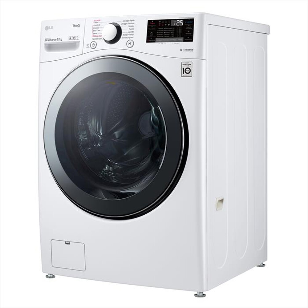 "LG - Lavatrice F1P1CY2W 17 Kg Classe E-WHITE"