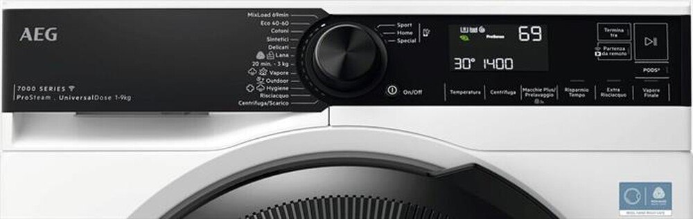 Immagine del prodotto AEG - Lavatrice LR7FH94VY 9 Kg Classe A-Bianco