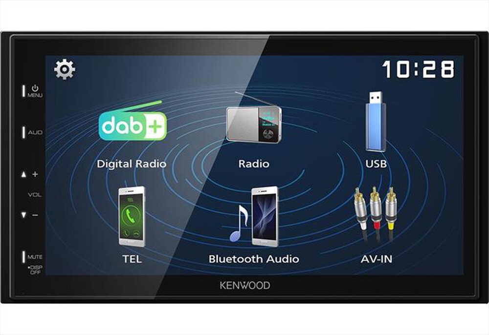 Immagine del prodotto KENWOOD - Kit multimedia auto DMX129DAB-Nero