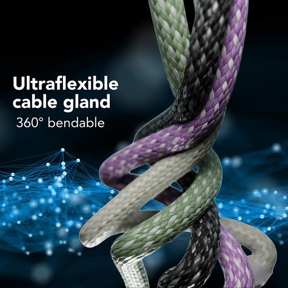 Immagine del prodotto CELLULARLINE - CAVO FLEXY 150CM 100W USB C TO USB C-Rosa