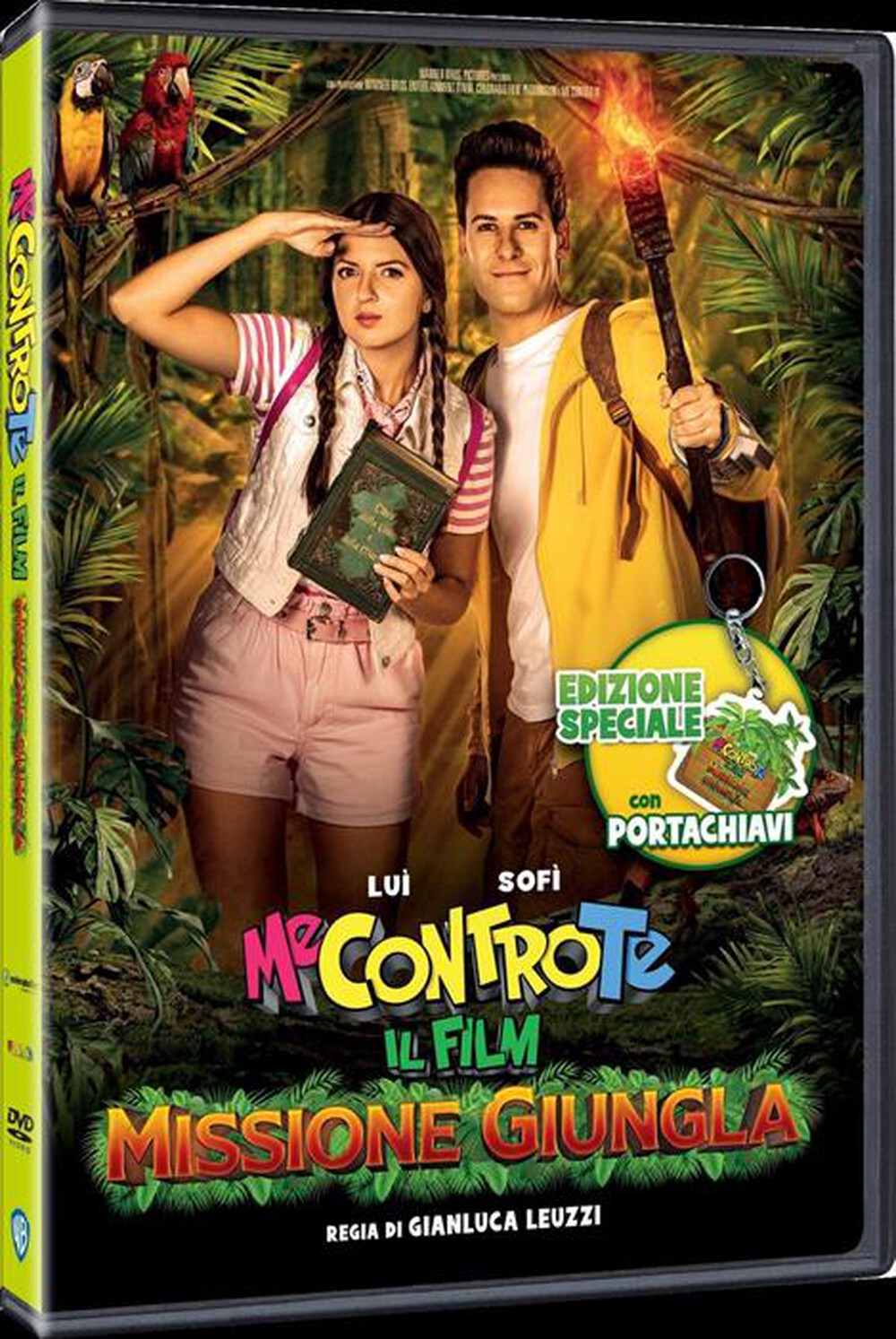 "WARNER HOME VIDEO - Me Contro Te: Missione Giungla (Dvd+Portachiavi)"