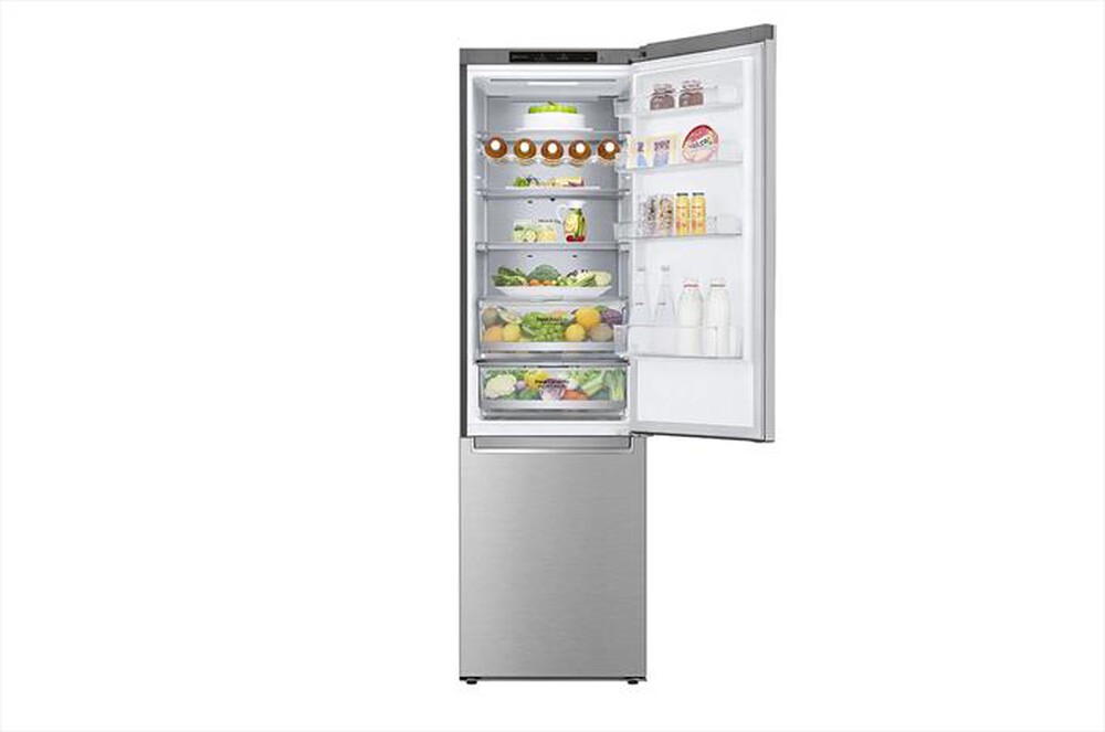 "LG - Frigorifero combinato GBB72NSVGN Classe D 419lt-Acciaio inossidabile"