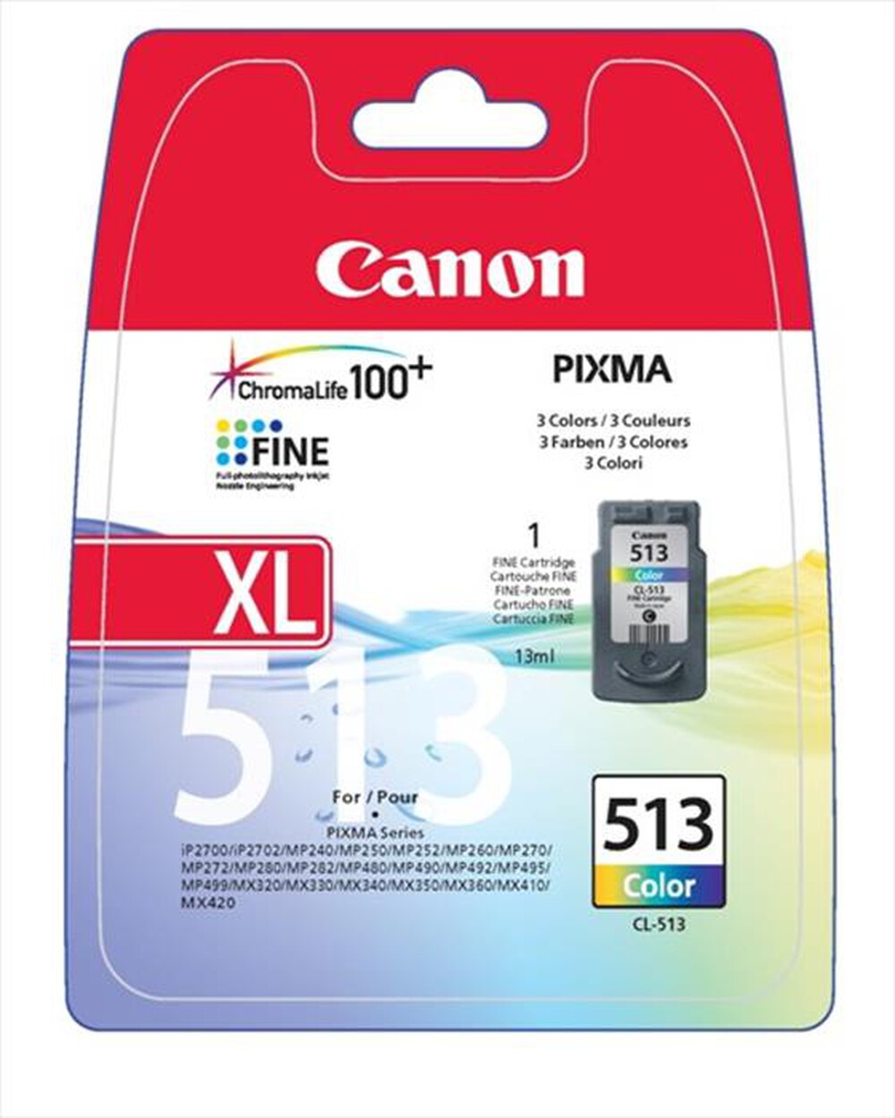 Immagine del prodotto CANON - CL-513 XL-Colors