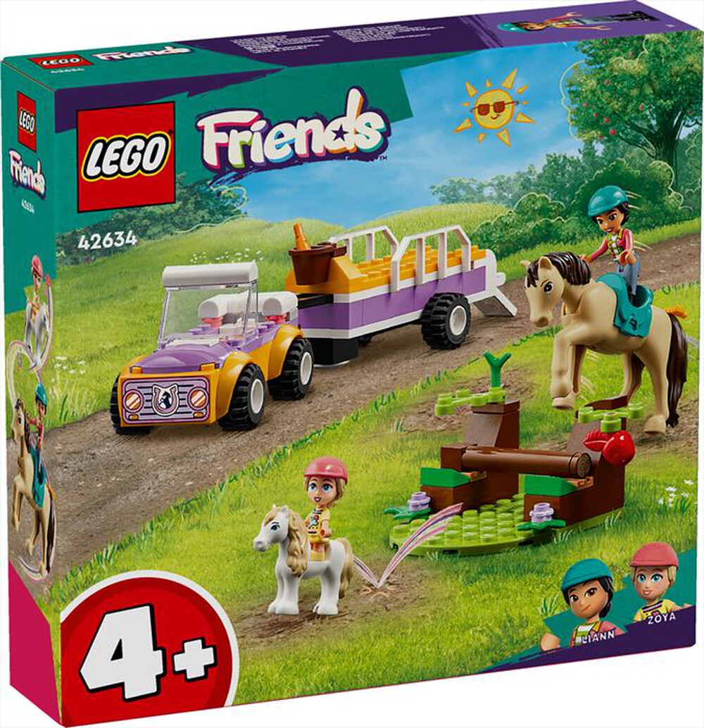 Immagine del prodotto LEGO - FRIENDS Rimorchio con cavallo e pony 42634