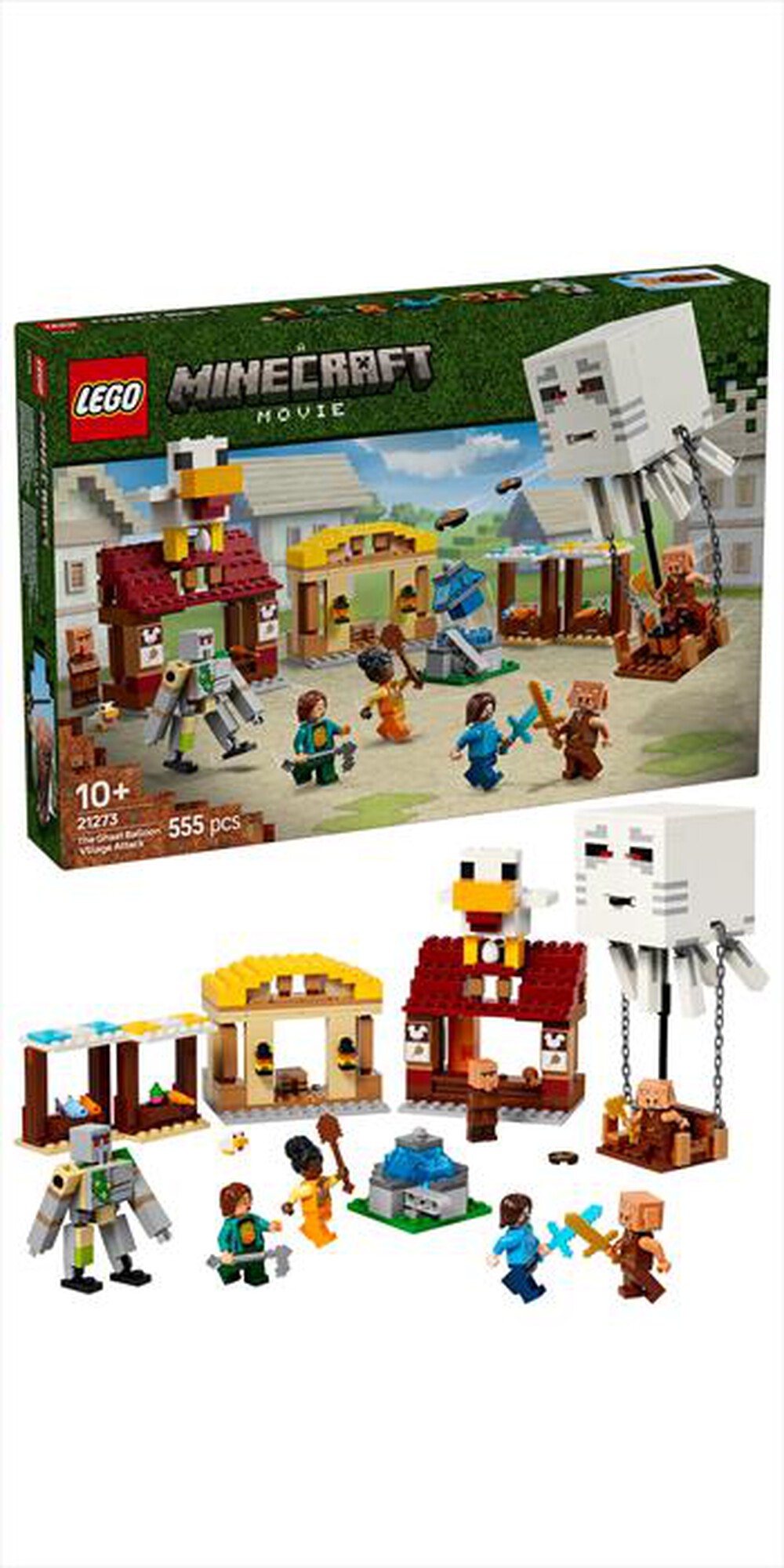 Immagine del prodotto LEGO - MINECRAFT Attacco al villaggio Ghast-pallone 21273