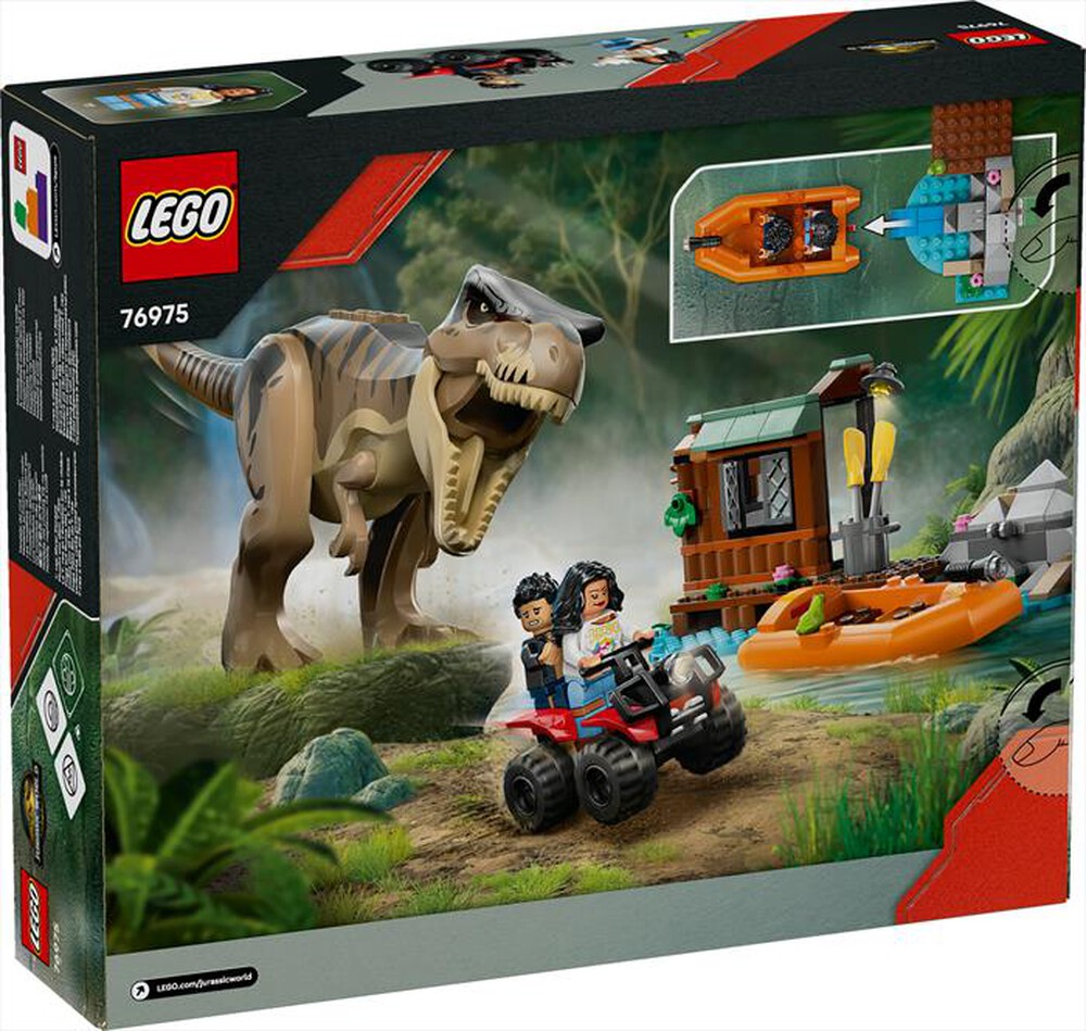Immagine del prodotto LEGO - JURASSIC WORLD Fuga sul fiume dal T. rex 76975