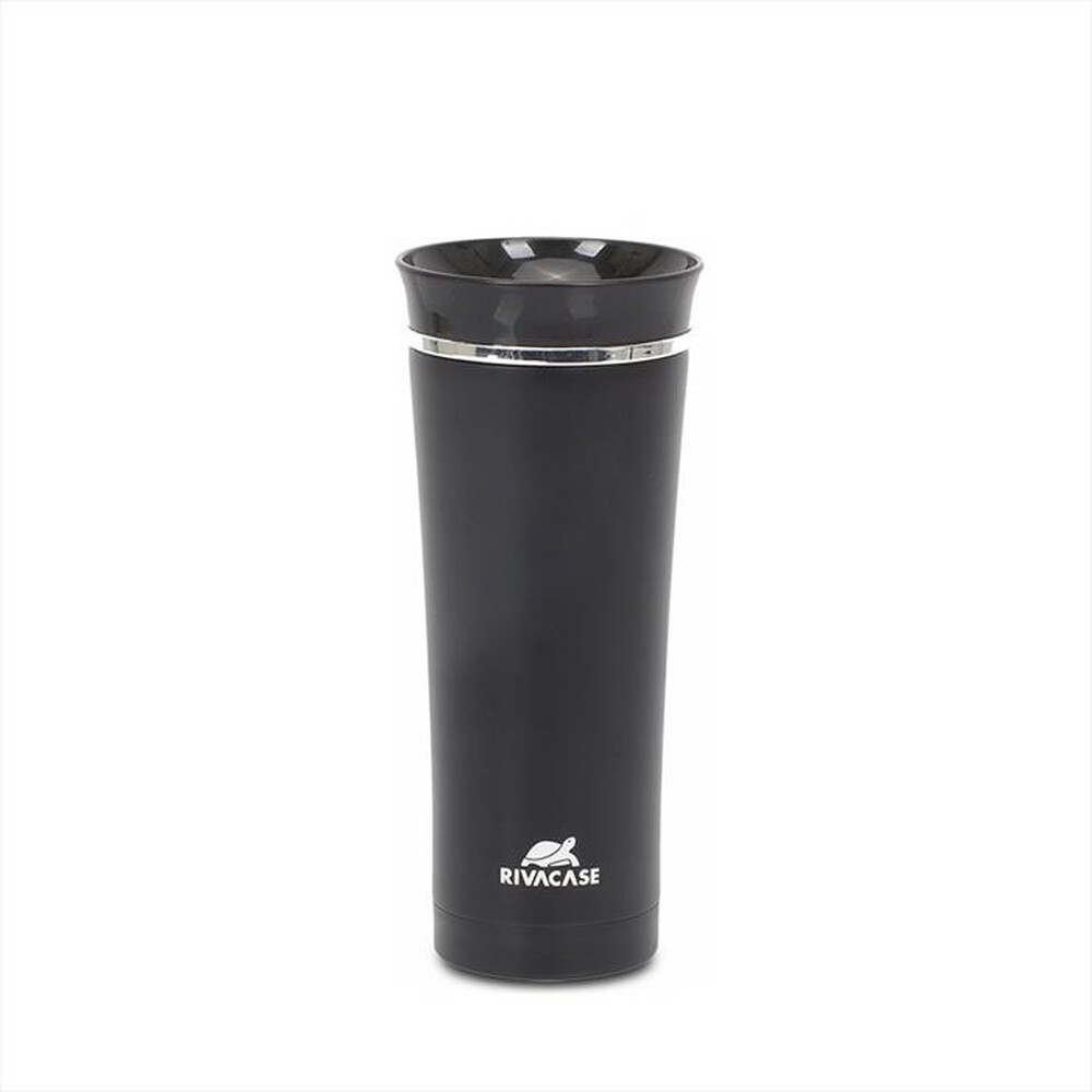 "RIVACASE - 90343BK TAZZA DA VIAGGIO ISOTERMICA DA 0,45 L NERO-Nero"