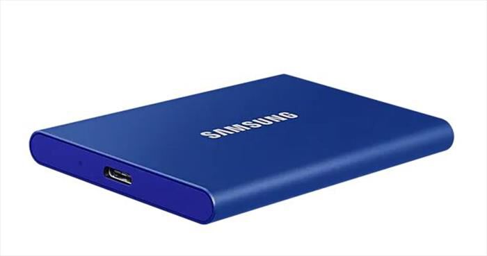 SAMSUNG - MU-PC1T0H/WW - SSD T7 USB 3.2 1 TB-Blu | Euronics