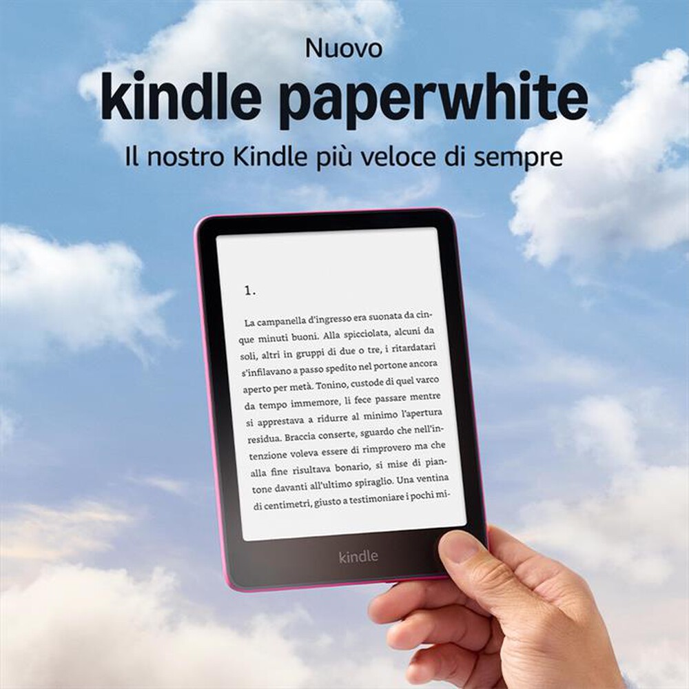 Immagine del prodotto AMAZON - NUOVO KINDLE PAPERWHITE (16 GB)-Rosa