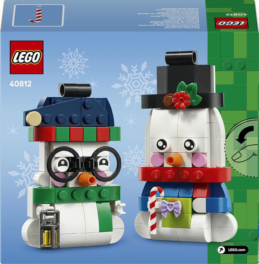 Immagine del prodotto LEGO - Pupazzi di neve ornamentali - 40812