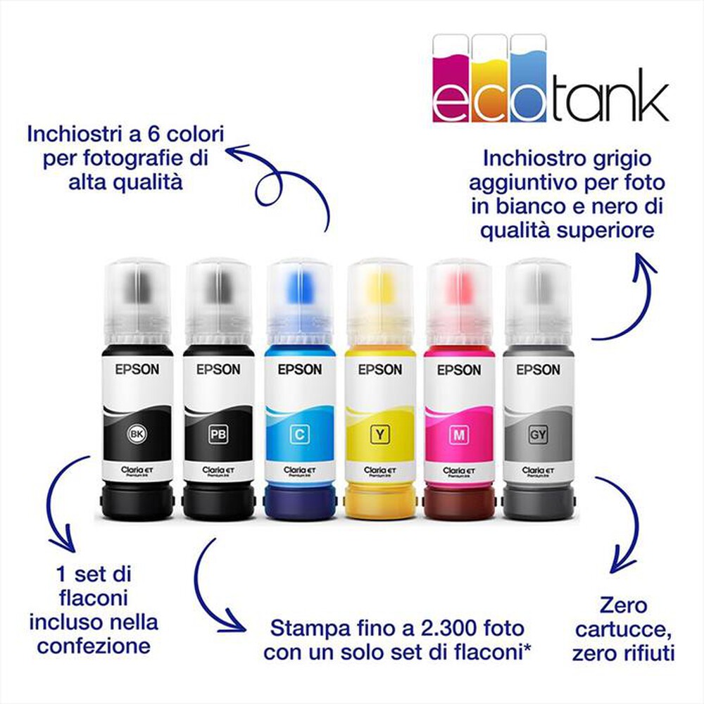 Immagine del prodotto EPSON - Stampante ECOTANK ET-8550
