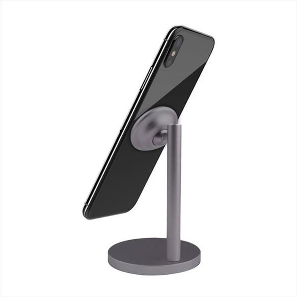 "CELLY - GHOSTDESKDS - MAGNETIC DESK HOLDER DS-Argento/Alluminio"