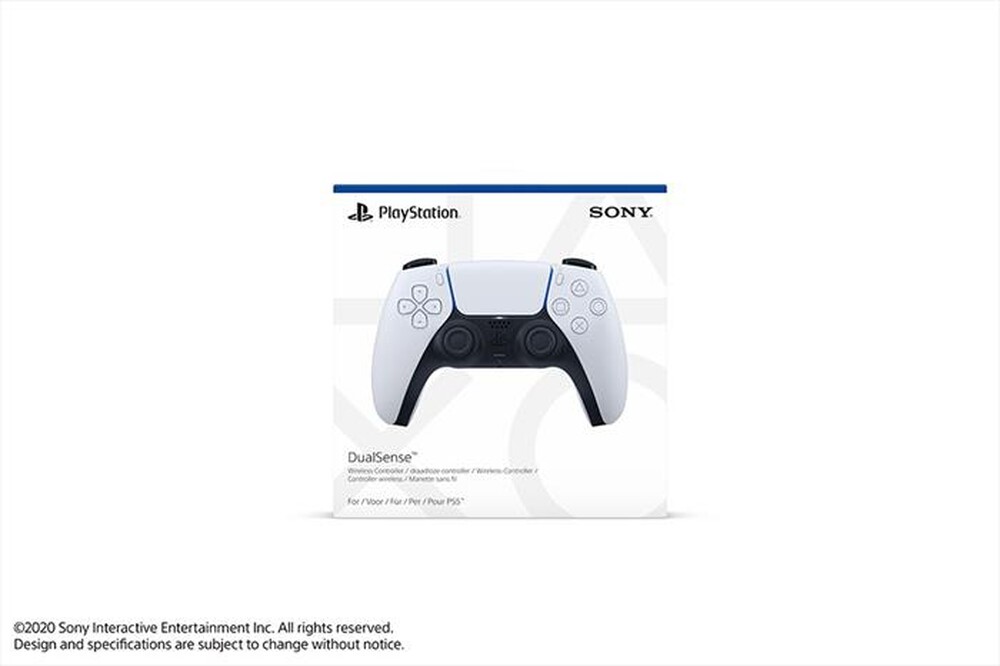 Immagine del prodotto SONY COMPUTER - Controller wireless DualSense 1000050212-bianco