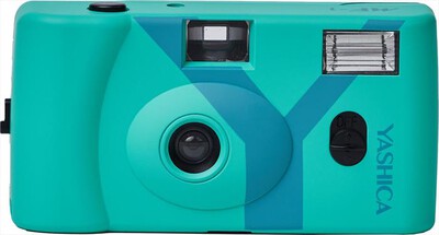 YASHICA - Fotocamera a pellicola MF1 Y EDITION-TURCHESE