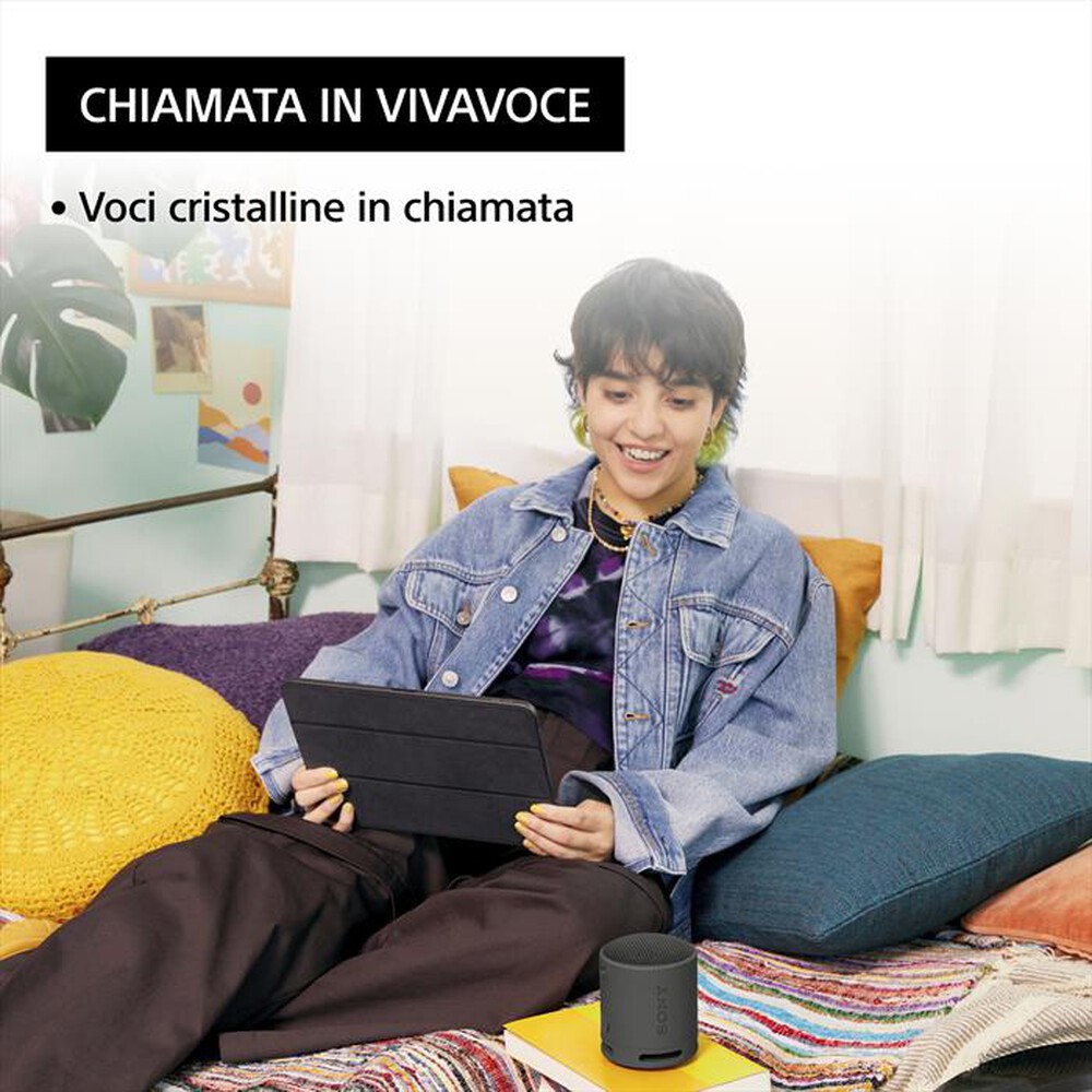 Immagine del prodotto SONY - Speaker SRSXB100B.CE7-Nero