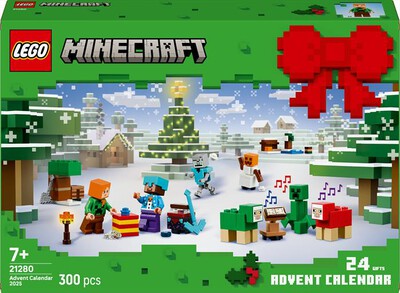 LEGO - MINECRAFT Calendario dell&rsquo;Avvento 2025 21280