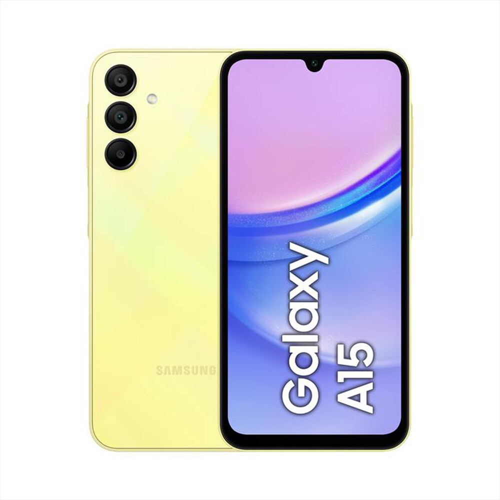 Immagine del prodotto SAMSUNG - Smartphone Galaxy A15 128GB-Yellow