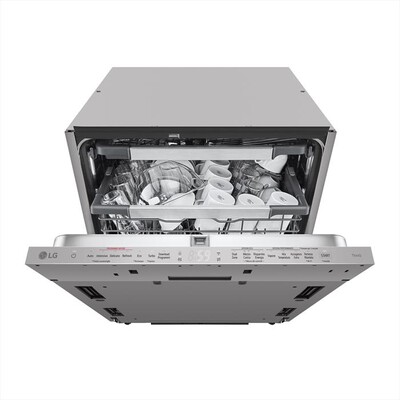 LG - Lavastoviglie QUADWASH DB476TXSW Classe A 14 coper-Noble Steel