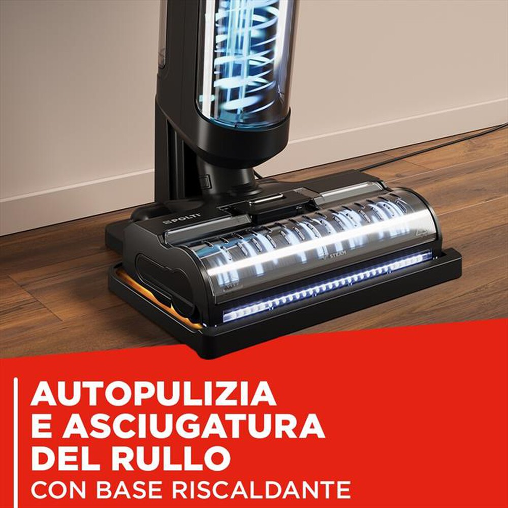 Immagine del prodotto POLTI - Lavapavimenti ROLLYSTEAM WD40C-Nero