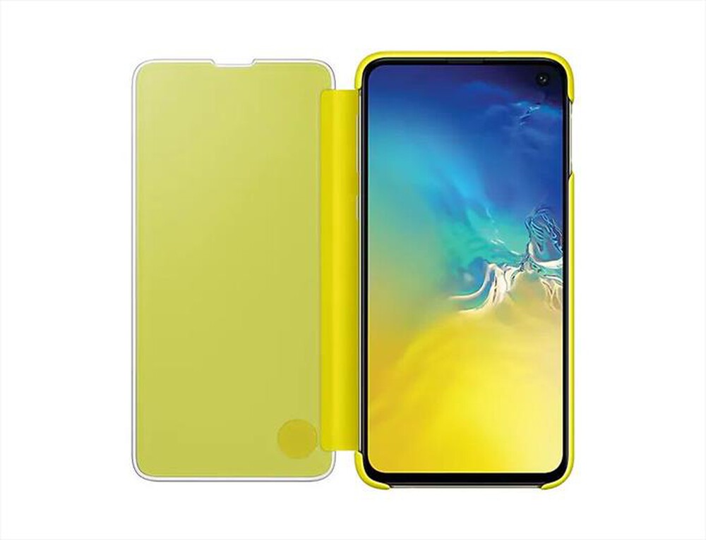 "SAMSUNG - CLEAR VIEW COVER YELLOW GALAXY S10 E-GIALLO"