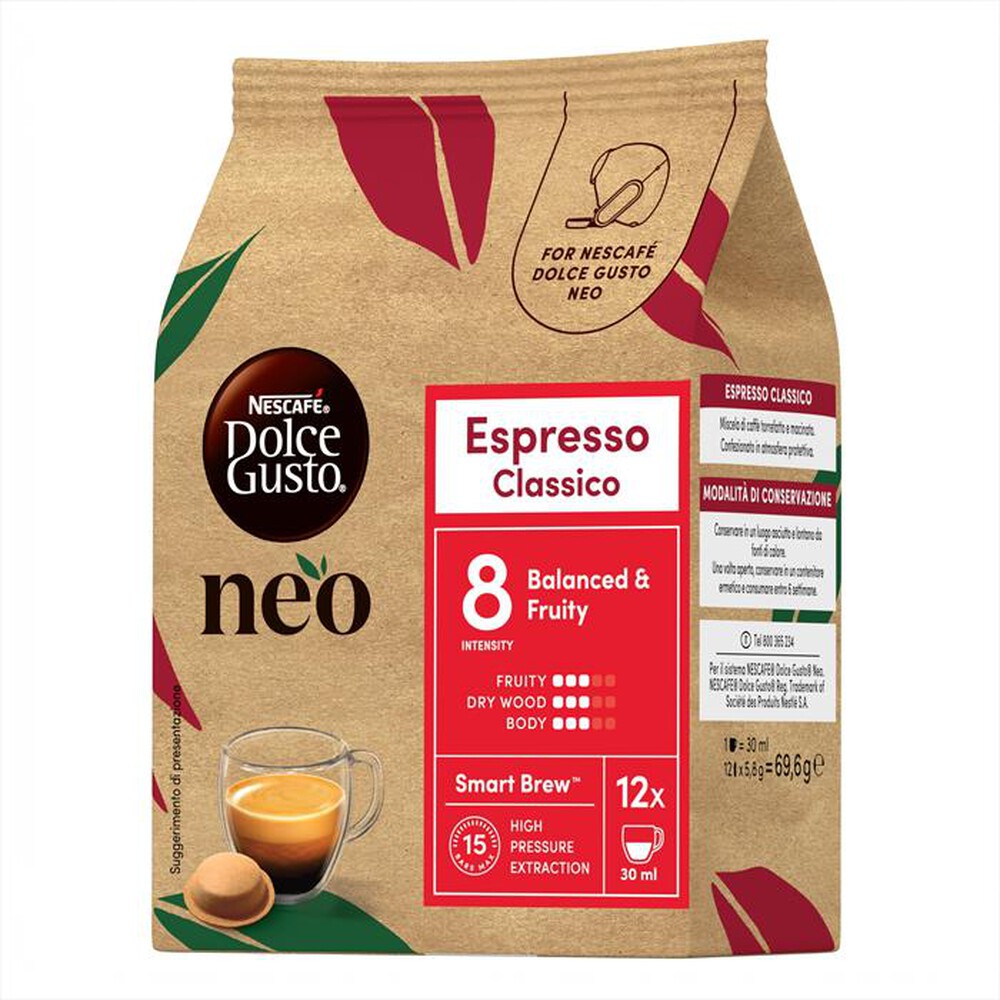 Immagine del prodotto NESCAFE' DOLCE GUSTO - NEO ESPRESSO CLASSICO 12 CAPSULE