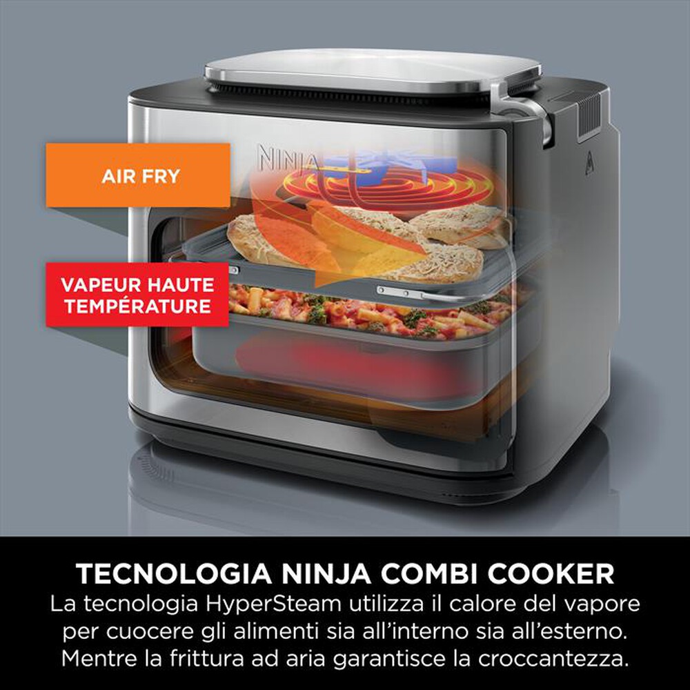 "NINJA - Fornetto elettrico COMBI COOKER NINJA SFP700EU-Grigio"