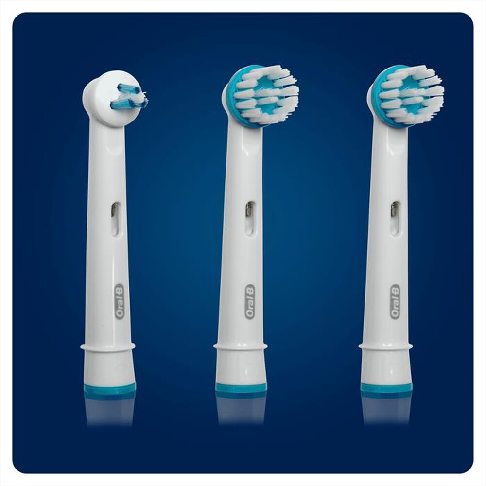 "ORAL-B - Testine Ortho Care Essentials, 3 Pezzi - Bianco"