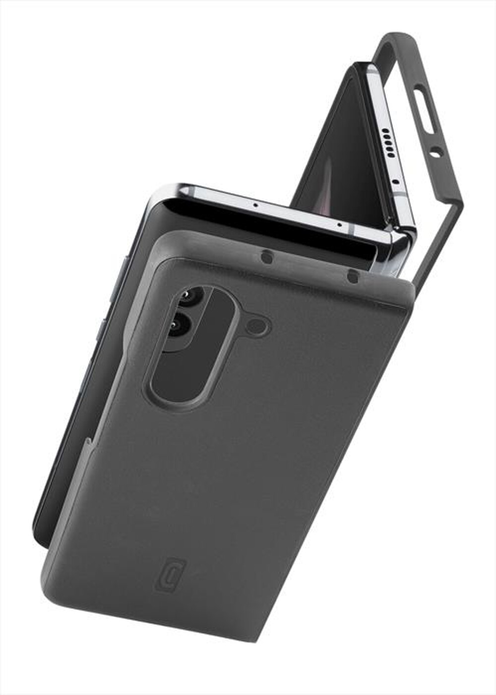 "CELLULARLINE - Custodia Back FITDUOGALZFOLD5K Galaxy Z Fold5-Nero"