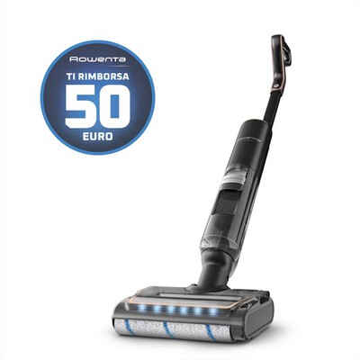 ROWENTA - Lavapavimenti Senza Fili GZ5736E0-TRUST BLU E CROMATO