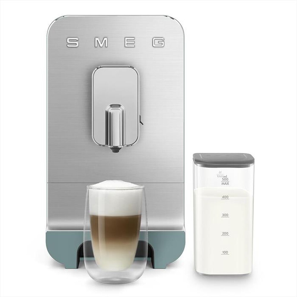 "SMEG - Macchina da caffè automatica BCC13EGMEU-Verde smeraldo"