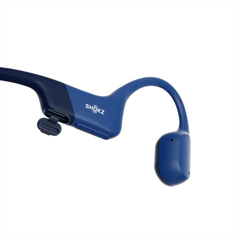 "SHOKZ - AURICOLARI A CONDUZIONE OSSEA OPENRUN USB-C-Blu"