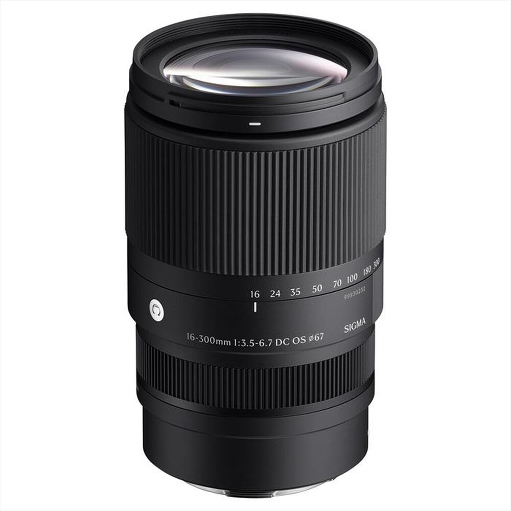 "SIGMA - Obiettivo Zoom 16-300/3,5-6,7(C) DC OS X-MOUNT-Nero"