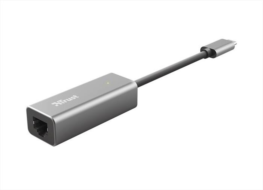 "TRUST - DALYX USB-C NETWORK ADAPTER-Grey/Black"