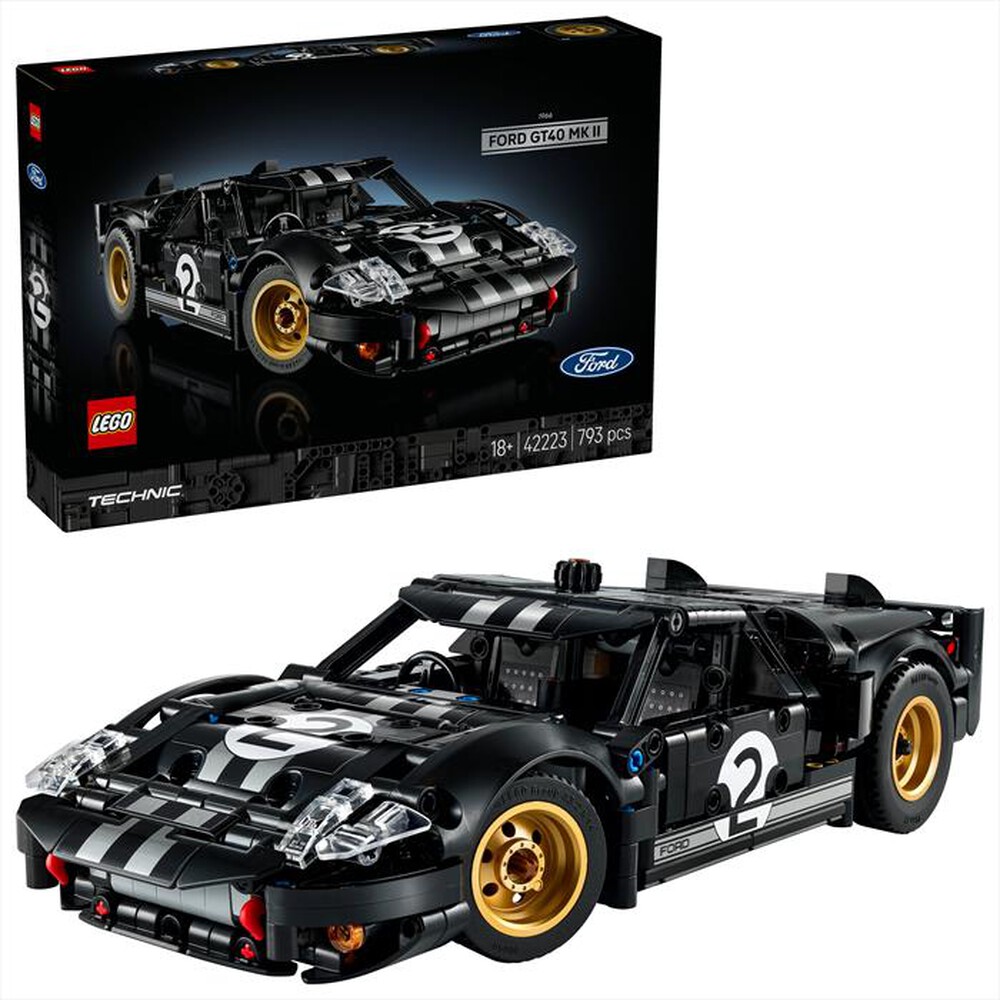 Immagine del prodotto LEGO - TECHNIC Auto da corsa Ford GT40 MKII 1966 - 42223