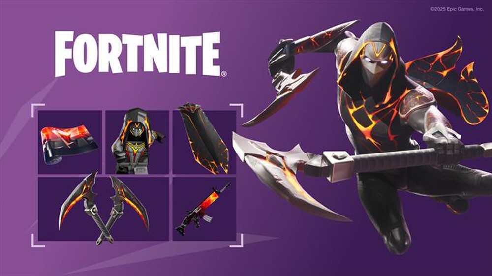 Immagine del prodotto EPIC GAMES - FORTNITE BUNDLE FUOCO OSCURO E GHIACCIO (CODICE DI