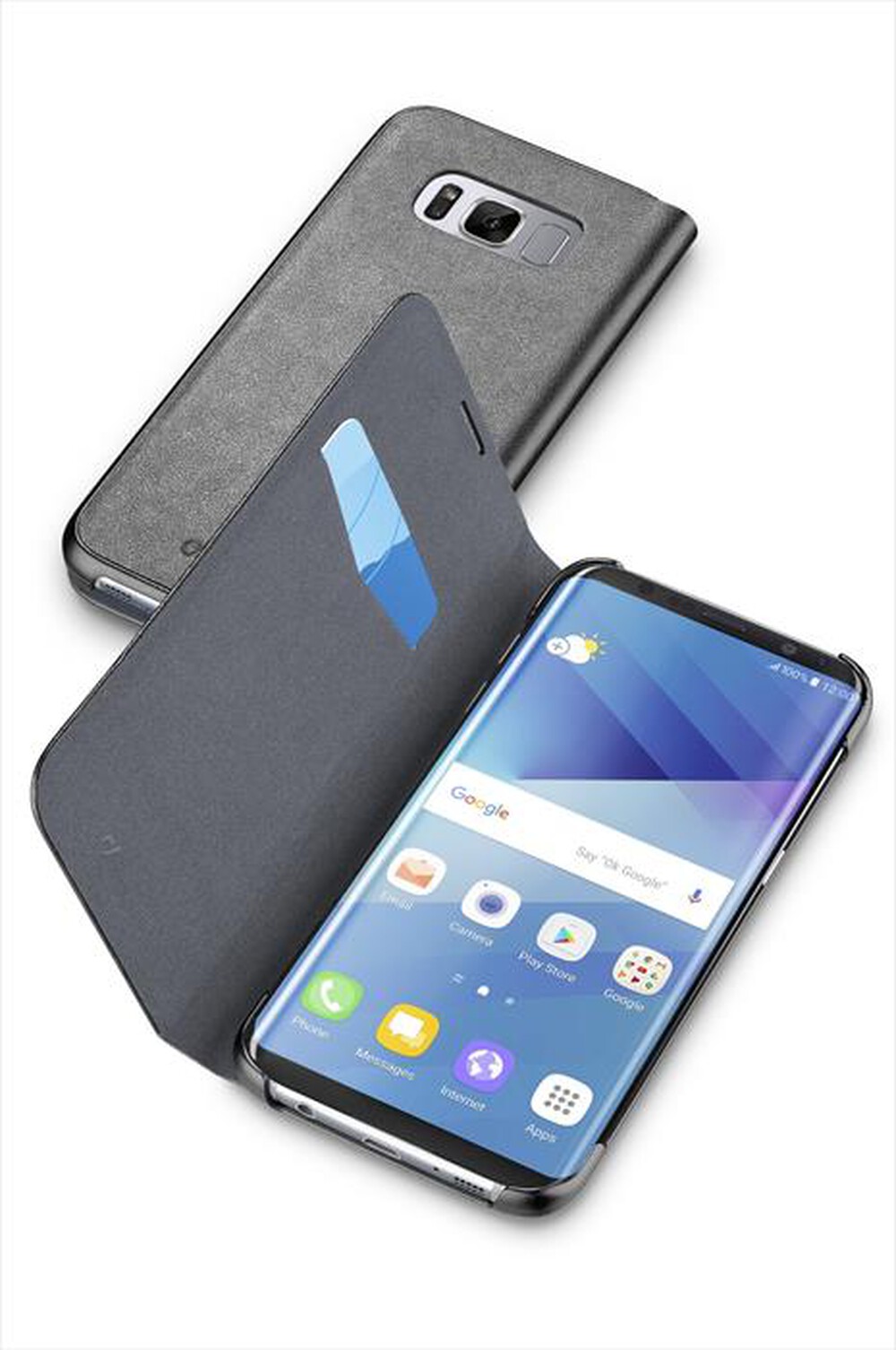 "CELLULARLINE - BOOKESSGALS8K Custodia Libro Galaxy S8-Nero"